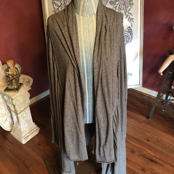 Pure DKNY Jackets & Blazers - Pure DKNY adjustable cozy wrap cardigan jacket 100% Organic Cotton Size M/L